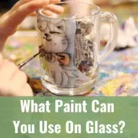 Painting the cup of glass