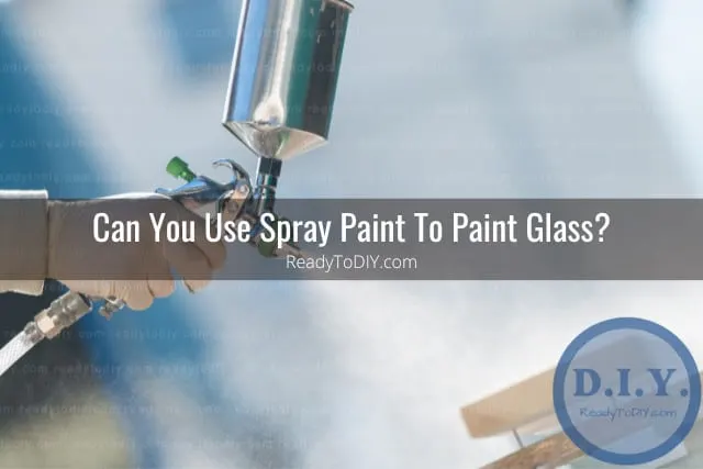 Spray paint for glass