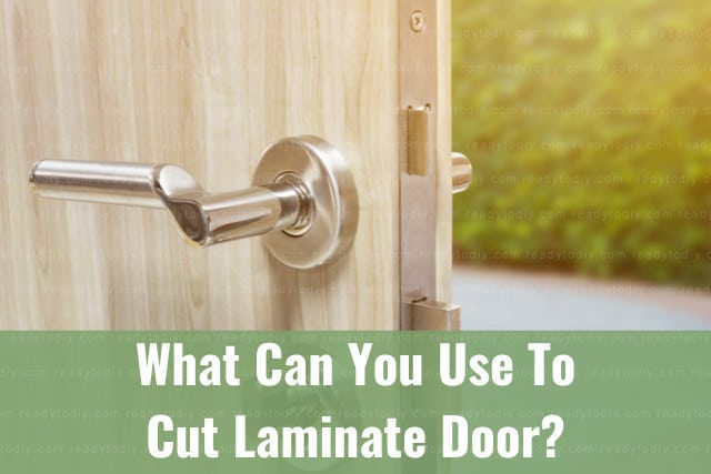 Clean wood laminate door