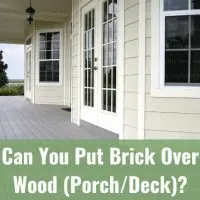 Wood Porch flooring