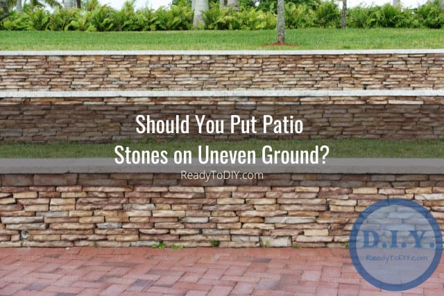 Patio stones outdoor