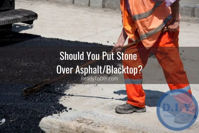 Putting asphalt in the floor