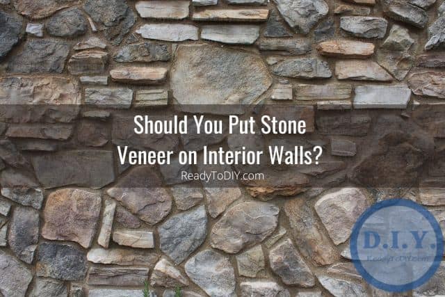 Stone veneer wall