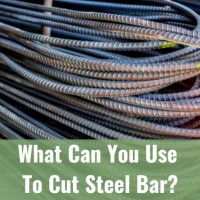 Long steel bar