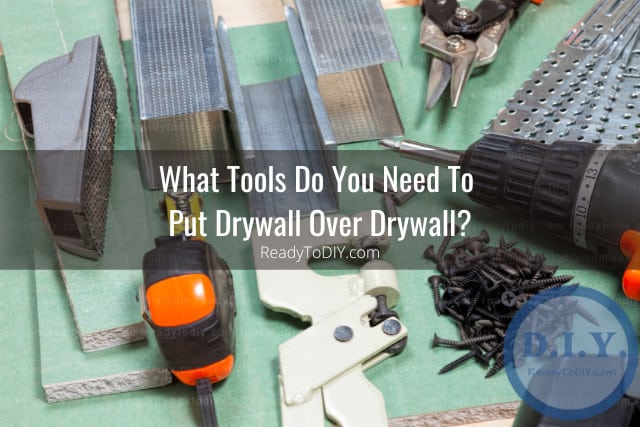 Tools for drywall renovation