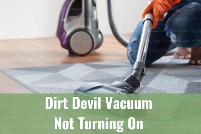 Cleaning the floor using Vacuum