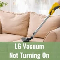 Cleaning the sofa using Vacuum