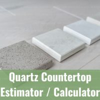 Different style of quartz tiles for countertop