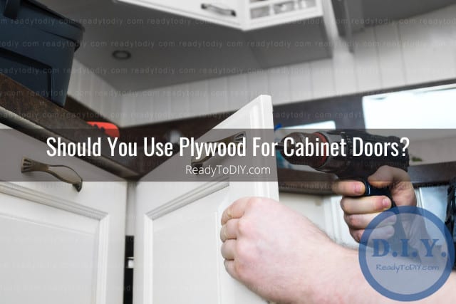 Wooden plywood cabinet door