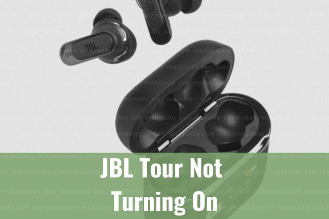 Black wireless earphone JBL