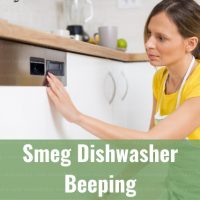 dishwasher in the kitchen